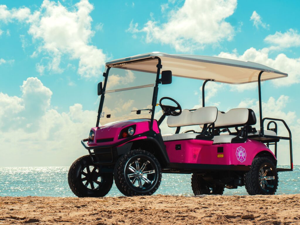 Key West 6 Seater Gas Powered Golf Cart Rental Image 2