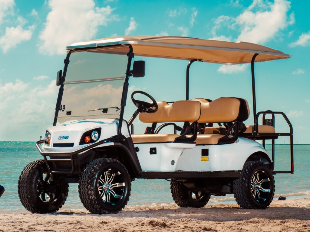 Key West 6 Seater Gas Powered Golf Cart Rental Image 1