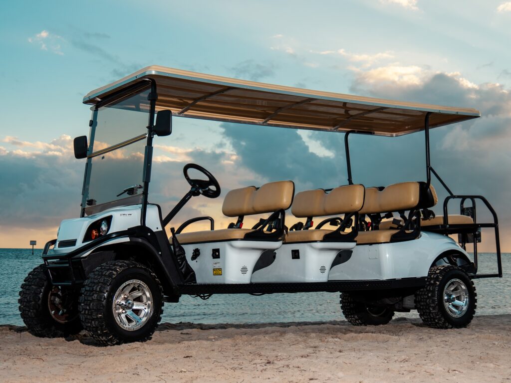 Key West 8-Seater Gas Powered Golf Cart Rental Image 2